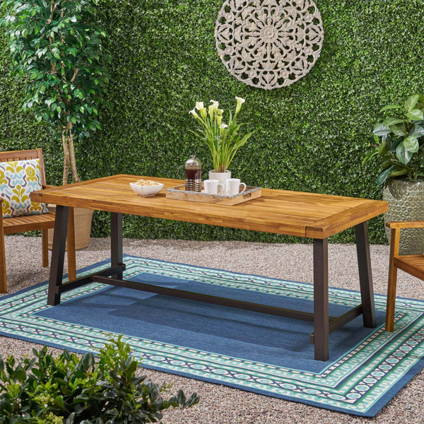 17 Stories Outdoor Dining Table & Reviews | Wayfair